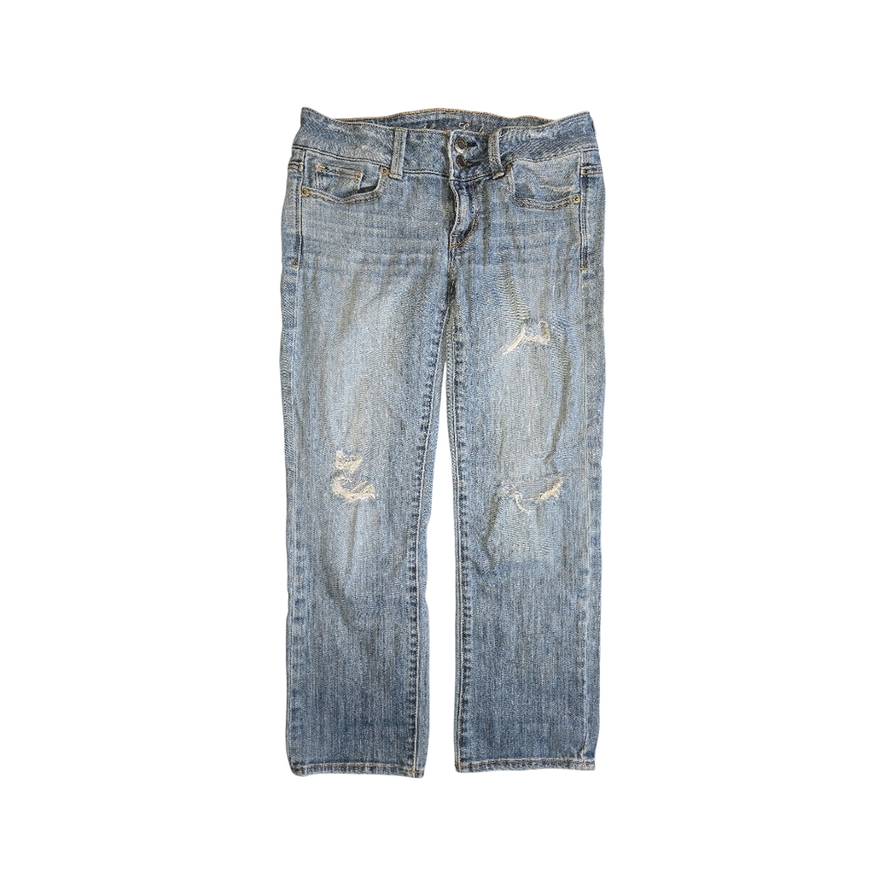 American Eagle Cropped Jeans Artist Stretch